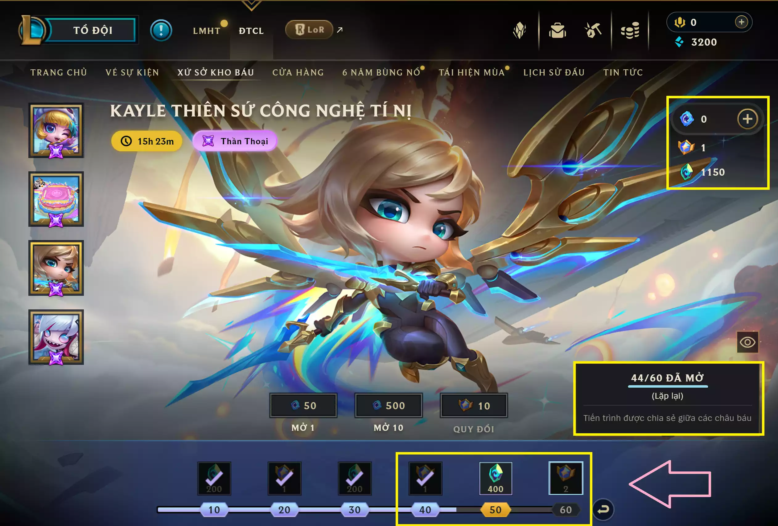 Ảnh 📮TFT - VIP Ngon ▶ Zed Tử Thần Không Gian Tí Nị  ▶ Leesin Tí Nị - Set Tí Nị - Tristana Tí Nị 🧧 Sàn Đấu - Sân Đấu Giải Đấu Tinh Võ 🧧 Sàn Đấu - Khu Nghỉ Dưỡng Của Choncc 🌠 Phi Tiêu  Sắc Lẻm Tử Thần Không Gian ➡️ Dư 1 Huy Chương (44/60) ➡️ Dư 1.150 Pha Lê 🍁 Có Thẻ Đổi Tên Nhân Vật Miễn Phí